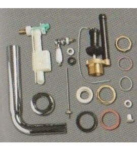 Simas Mechanizm spłukujący do zbiornika WC chrom D23/D 23