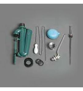 Simas Mechanizm spłukujący do zbiornika WC chrom R02/R 02