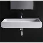Simas Oh! Umywalka ścienna/stawiana na blat 90x50cm OH12/OH 12