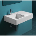 Simas Quasar Umywalka Ścienna 75x45 cm biała QU75S