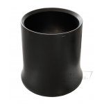 Simas Sharp Umywalka stawiana na blat 42x44 cm Czarny mat SH10NEROMATT