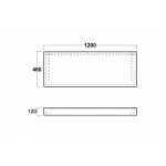 Simas Vignoni Półka Ścienna 120x46cm VIM1/VIM 1
