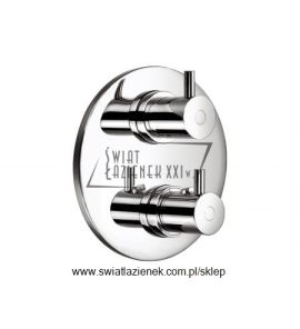 STEINBERG SERIA 100 bateria prysznicowa termostatyczna 3 drożna podtynkowa, element zewnętrzny 100 4123 / 1004123 / 100.4123