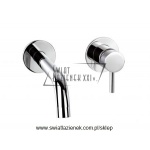 STEINBERG SERIA 100 jednouchwytowa bateria umywalkowa ścienna, chrom 100 1801 / 1001801 / 100.1801