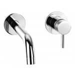 STEINBERG SERIA 100 jednouchwytowa bateria umywalkowa ścienna, chrom 100 1820 / 1001820 / 100.1820