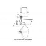 STEINBERG SERIA 120 Jednouchwytowa bateria umywalkowa chrom 120 1500 / 1201500 / 120.1500