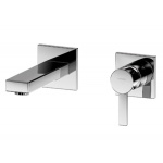 STEINBERG SERIA 120 jednouchwytowa bateria umywalkowa ścienna, chrom 120 1801 / 1201801 / 120.1801