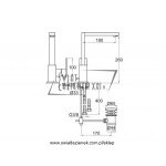 STEINBERG SERIA 160 Jednouchwytowa bateria umywalkowa chrom 160 1500 / 1601500 / 160.1500