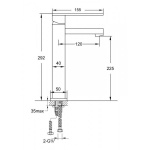 STEINBERG SERIA 160 Jednouchwytowa bateria umywalkowa  chrom 160 1700 / 1601700 / 160.1700