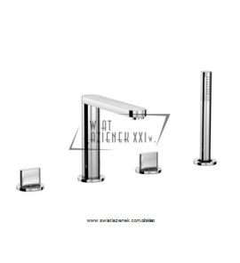 STEINBERG SERIA 170 4-otworowa bateria wannowa / prysznicowa chrom 170 2400 / 1702400 / 170.2400