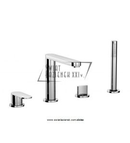 STEINBERG SERIA 170 4-otworowa bateria wannowa / prysznicowa chrom 170 2450 / 1702450 / 170.2450