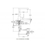 STEINBERG SERIA 170 Jednouchwytowa bateria umywalkowa chrom 170 1500 / 1701500 / 170.1500