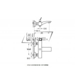 STEINBERG SERIA 180 Bateria wannowo-prysznicowa z mieszaczem  1/2” chrom 180 1100 / 1801100 / 180.1100