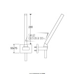 STEINBERG SERIA 200 słuchawka prysznicowa chrom 200 1650 / 2001650 / 200.1650
