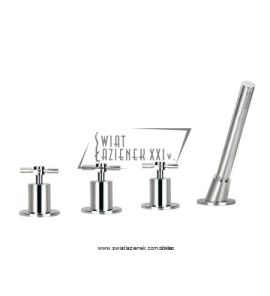 STEINBERG SERIA 250 4-otworowa bateria wannowa / prysznicowa chrom 250 2480 / 2502480 / 250.2480