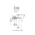 STEINBERG SERIA 250 bateria termostatyczna prysznicowa, chrom 250 3200 / 2503200 / 250.3200