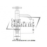 STEINBERG SERIA 250 Armatura do zimnej wody chrom 250 2500 / 2502500 / 250.2500