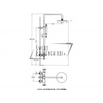 STEINBERG SERIA 250 zestaw prysznicowy z baterią termostatyczną 250 2721 / 2502721 / 250.2721