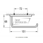 STEINBERG SERIA 450 uchwyt na papier 450 2800 / 4502800 / 450.2800