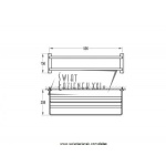 STEINBERG SERIA 450 wieszak na ręczniki 450 2750 / 4502750 / 450.2750