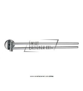 STEINBERG SERIA 650 podwójny wieszak na ręcznik 650 2550 / 6502550 / 650.2550