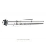 STEINBERG SERIA 650 podwójny wieszak na ręcznik 650 2550 / 6502550 / 650.2550