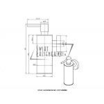 STEINBERG SERIA 650 pojemnik na mydło 650 8000 / 6508000 / 650.8000