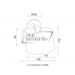 STEINBERG SERIA 650 uchwyt na papier 650 2800 / 6502800 / 650.2800