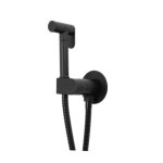 Sole Bidetka jednouchwytowa podtynkowa czarny mat 9221-10B