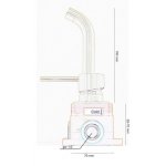 Stellman Uno Bateria umywalkowa podtynkowa czarny mat AL1078401NS