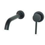 Stellman Uno Bateria umywalkowa podtynkowa czarny mat AL1078401NS