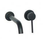 Stellman Uno Bateria umywalkowa podtynkowa czarny mat AL1078401NS