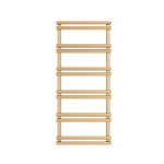 Sunerzha Apus Grzejnik łazienkowy ścienny 120x50 cm Złoty AP12050PG