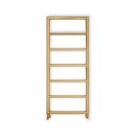 Sunerzha Bodes Grzejnik łazienkowy ścienny 120x50 cm Złoty BO12050PG