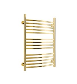 Sunerzha Bohemia ARC Grzejnik łazienkowy ścienny 75,8x53,2 cm Złoty 53107