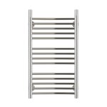 Sunerzha Bohemia Grzejnik łazienkowy ścienny 75,8x43,2 cm Stal polerowana 50205