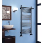 Sunerzha Bohemia P1 Grzejnik łazienkowy ścienny 95,8x53,2 cm Czarna perła 55308