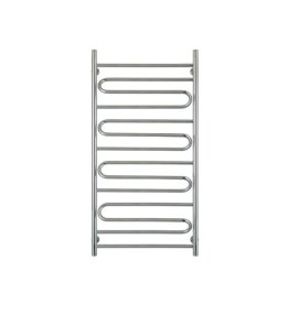 Sunerzha Elegy Grzejnik łazienkowy ścienny 123,9x63,2 cm Stal polerowana 50041