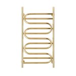 Sunerzha Elegy Verso Grzejnik łazienkowy ścienny 115,8x53,2 cm Złoty 53044