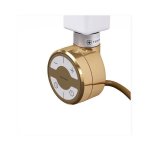 Sunerzha MOA Grzałka Elektryczna 300 W kabel prosty bez wtyczki z maskownicą złoty WEMOA03TGPOM