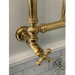 Sunerzha Renesance Grzejnik łazienkowy ścienny złoty 53465