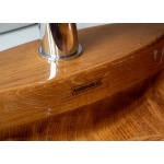 Ambivalent Linta Umywalka wpuszczana blat 58,4x46x12 cm drewniana LINTA