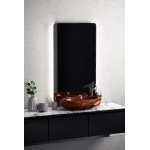 Ambivalent Weles Umywalka nablatowa 58,5x37,6x14 cm drewniana WELES