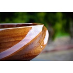 Ambivalent Weles Umywalka nablatowa 58,5x37,6x14 cm drewniana WELES