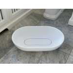 Tao Umywalka stawiana na blat 60x38 cm biały mat GD1004TMW