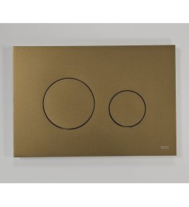  TECE Loop Przycisk spłukujący do WC podwójny 22x15 mosiądz metaliczny/sunrise 9240936