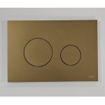 TECE Loop Przycisk spłukujący do WC podwójny 22x15 mosiądz metaliczny/sunrise 9240936