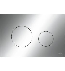 TECE Loop Przycisk spłukujący do WC podwójny 22x15 chrom połysk 9240921