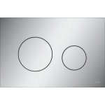 TECE Loop Przycisk spłukujący do WC podwójny 22x15 chrom mat 9240922