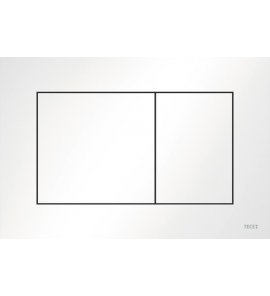 TECE Now Przycisk spłukujący do WC, podwójny biały 9240400